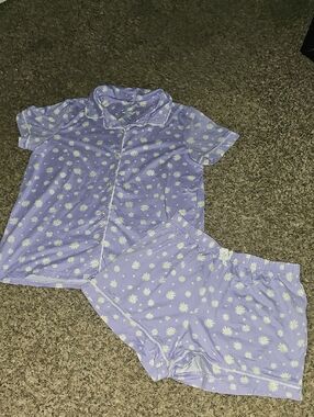 Wonder Nation Girls Youth Sz Large 10/12 Pajama Set! Spring!!